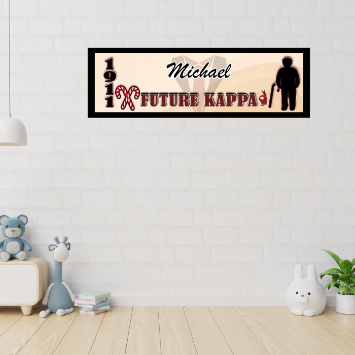 Future Kappa Alpha Psi Custom Print with Frame