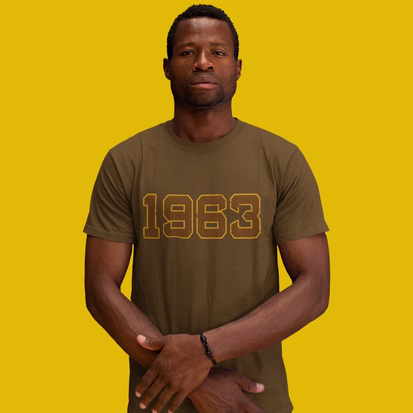 1963 Iota Phi Theta Distressed Letter Tee/Sweatshirt