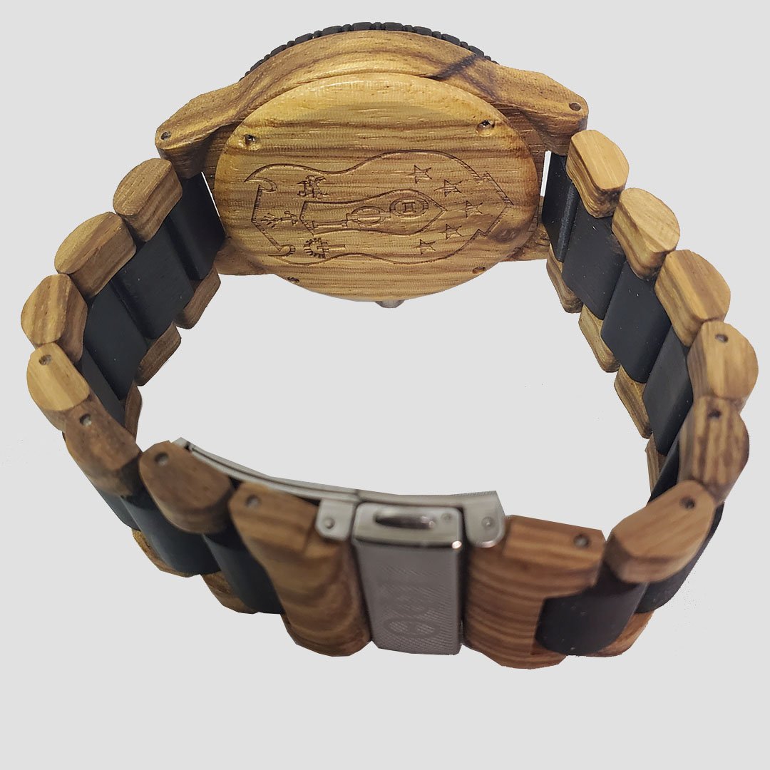 Iota Phi Theta Fraternity Wooden Watch with Engraved Gift Box