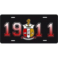 Kappa Alpha Psi 1911 Car Tag