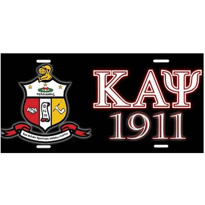 Kappa Alpha Psi Car Tag