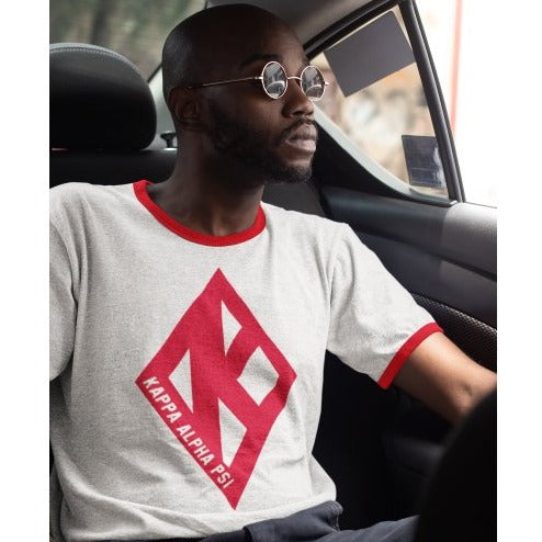 Kappa Alpha Psi Diamond Ringer Tee