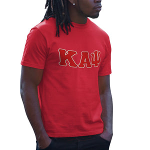 Kappa Alpha Psi Distressed Letter Tee/Sweatshirt