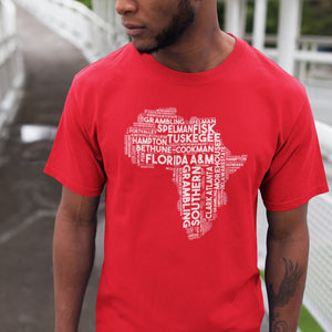 Kappa Alpha Psi HBCU "Fist / Africa" Collage Tee