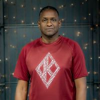 Kappa Diamond Word Collage Dri-Fit Tee