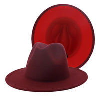 Maroon/Red Fedora