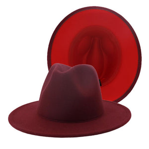 Maroon/Red Fedora