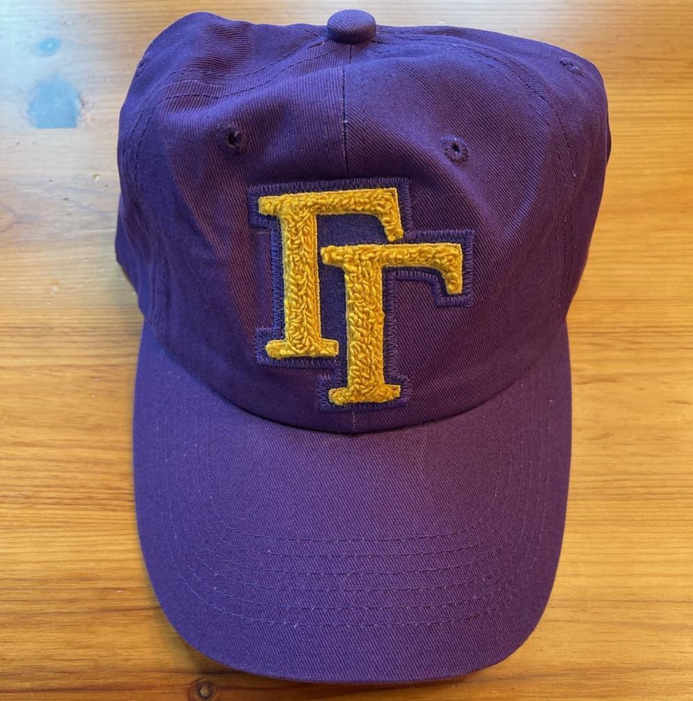 Purple Omega Psi Phi Chenille Cap
