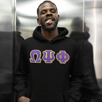 Omega Psi Phi Letters Hoodie