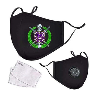Omega Psi Phi Respirator Face Mask
