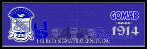 Phi Beta Sigma Custom Print with Frame