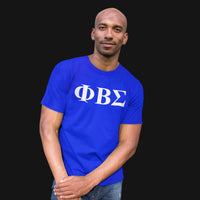 Phi Beta Sigma Letters Tee