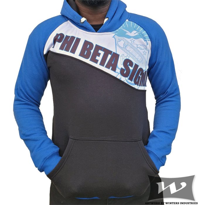 Phi Beta Sigma Slim Sublimated Hoodie