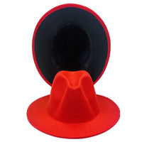 Red/Black Fedora