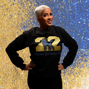 Sigma Gamma Rho Bling 22 Sweatshirt