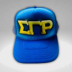 Sigma Gamma Rho Custom Airbrush Trucker Cap