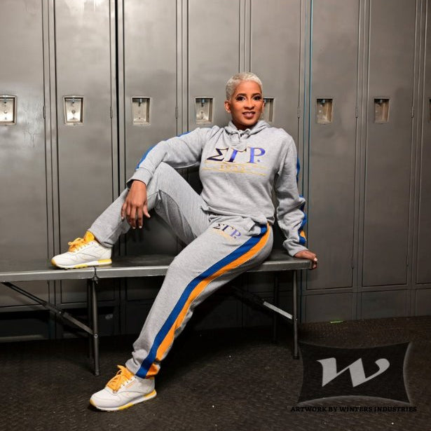 Sigma Gamma Rho Gray Tracksuit