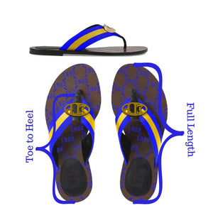 Sigma Gamma Rho 1922 Thong Sandal