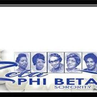 Zeta Phi Beta Custom Print with Frame