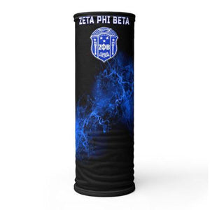 Zeta Phi Beta Face Mask Neck Gaiter