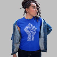 Zeta Phi Beta HBCU "Fist / Africa" Collage Tee