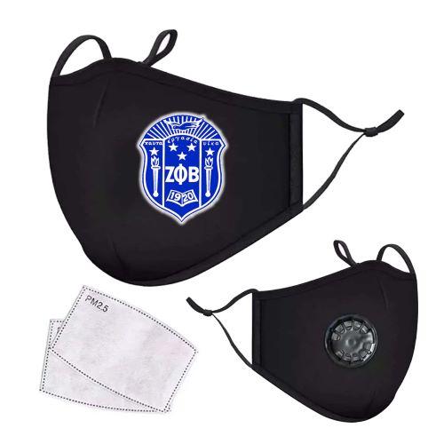 Zeta Phi Beta Respirator Face Mask