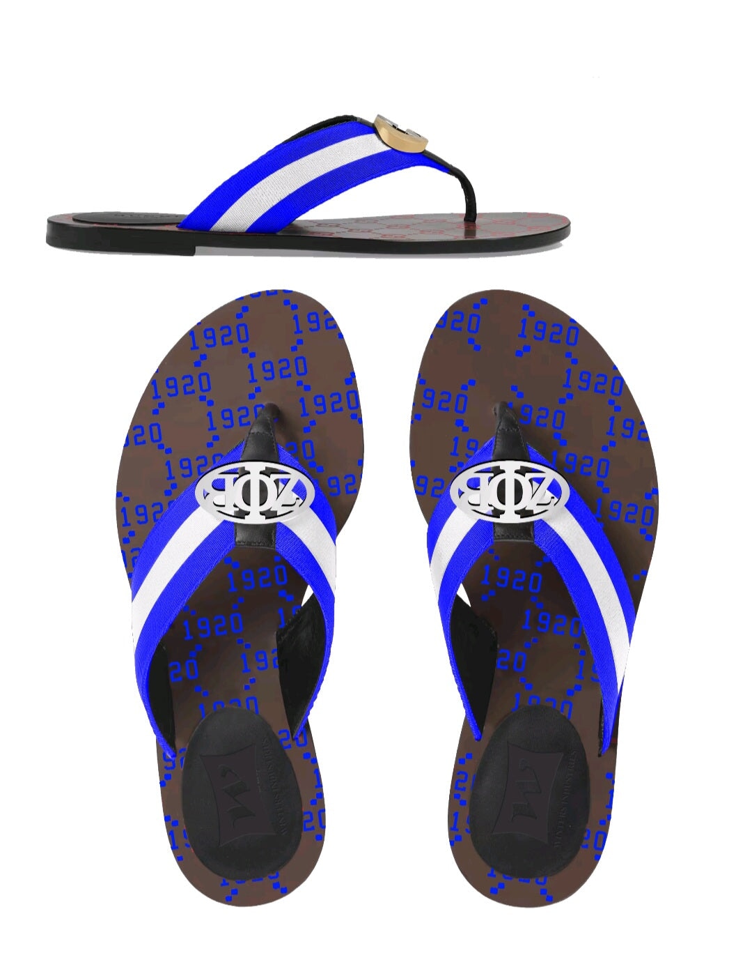 Zeta Phi Beta 1920 Thong Sandal