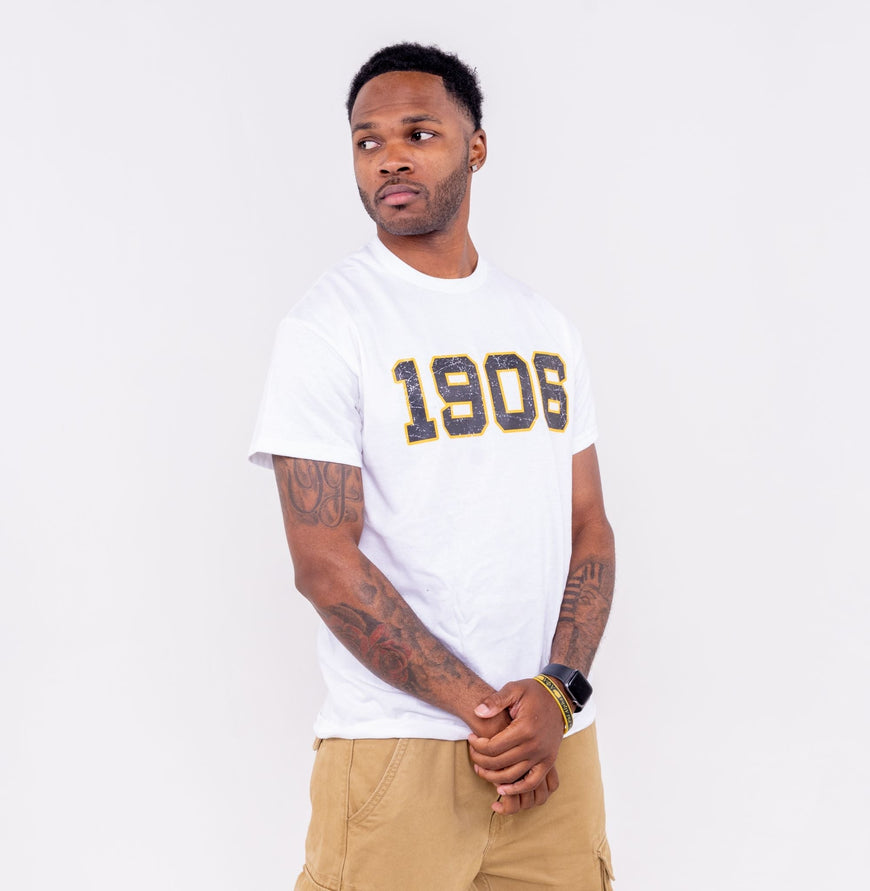 1906 Alpha Phi Alpha Distressed Letter Tee/Sweatshirt Winters Industries 