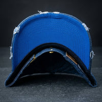 1920 Zeta Phi Beta Distressed Denim Chenille Cap Winters Industries 