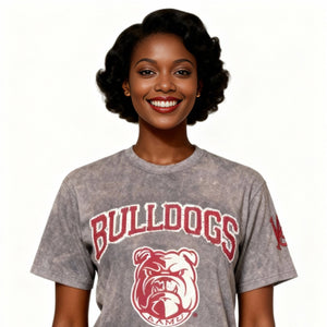 Alabama A&M Bulldogs HBCU Embroidered and Distressed Twill Tee Winters Industries 