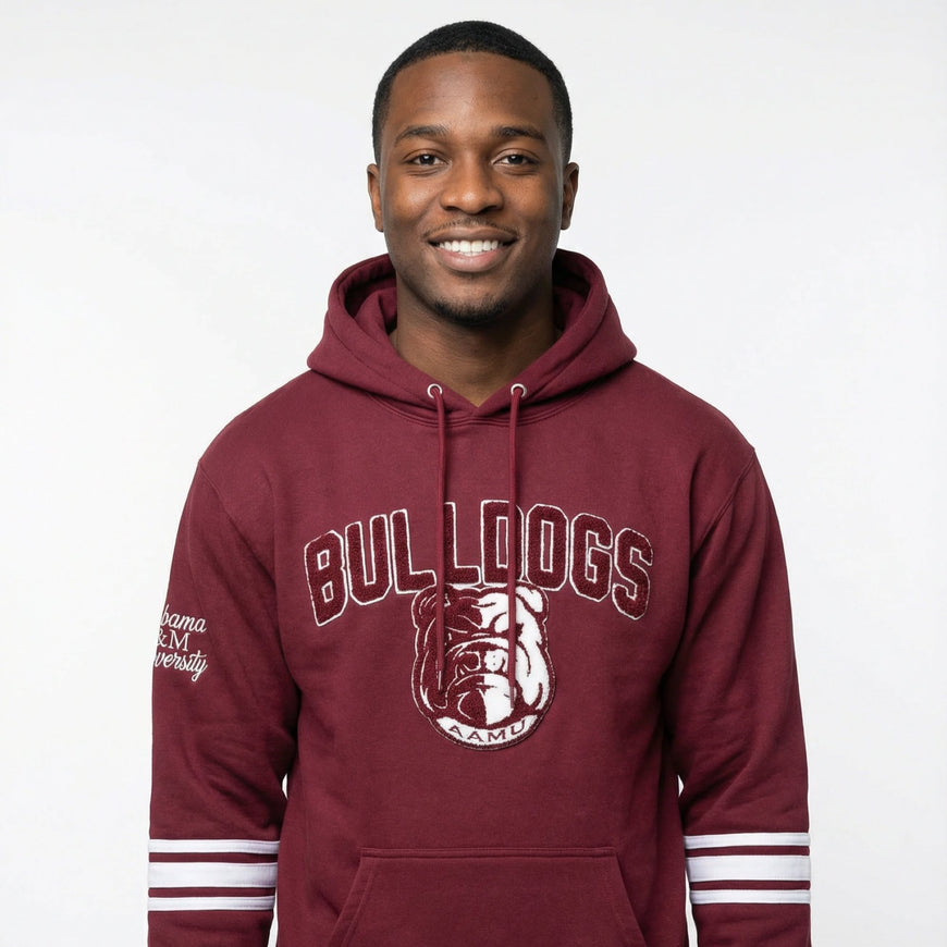 Alabama A&M University Bulldogs Chenille Hoodie Winters Industries 
