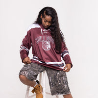 Alabama A&M University HBCU School Spirit Hockey Jersey Winters Industries 