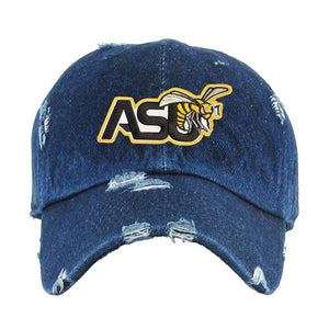 Alabama State University (ASU) HBCU Distressed Cap Winters Industries 