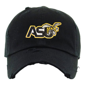 Alabama State University (ASU) HBCU Distressed Cap Winters Industries 