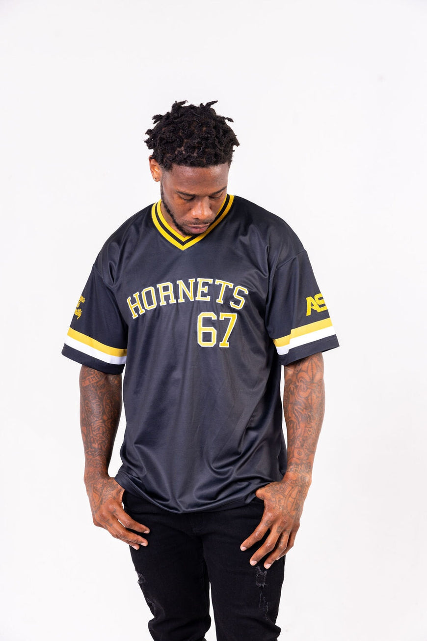 Alabama State University HBCU Embroidered Baseball Jersey