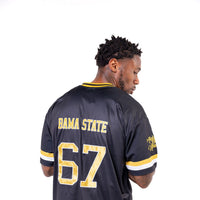 Alabama State University HBCU Embroidered Baseball Jersey