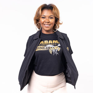 Alabama State University HBCU Women's Puffer Vest