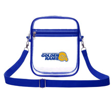 Albany State University HBCU Clear Stadium Bag with Blue Trim