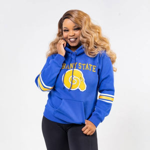 Albany State Hornets Blue Chenille Hoodie