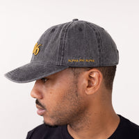 Alpha Phi Alpha 1906 Acid Washed Vintage Denim 3D Embroidered Cap Winters Industries by Fully Promoted Mesquite 