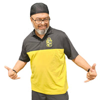 Alpha Phi Alpha 2 Tone Embroidered Polo Winters Industries 