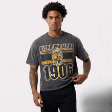 Alpha Phi Alpha Acid Wash Box Tee