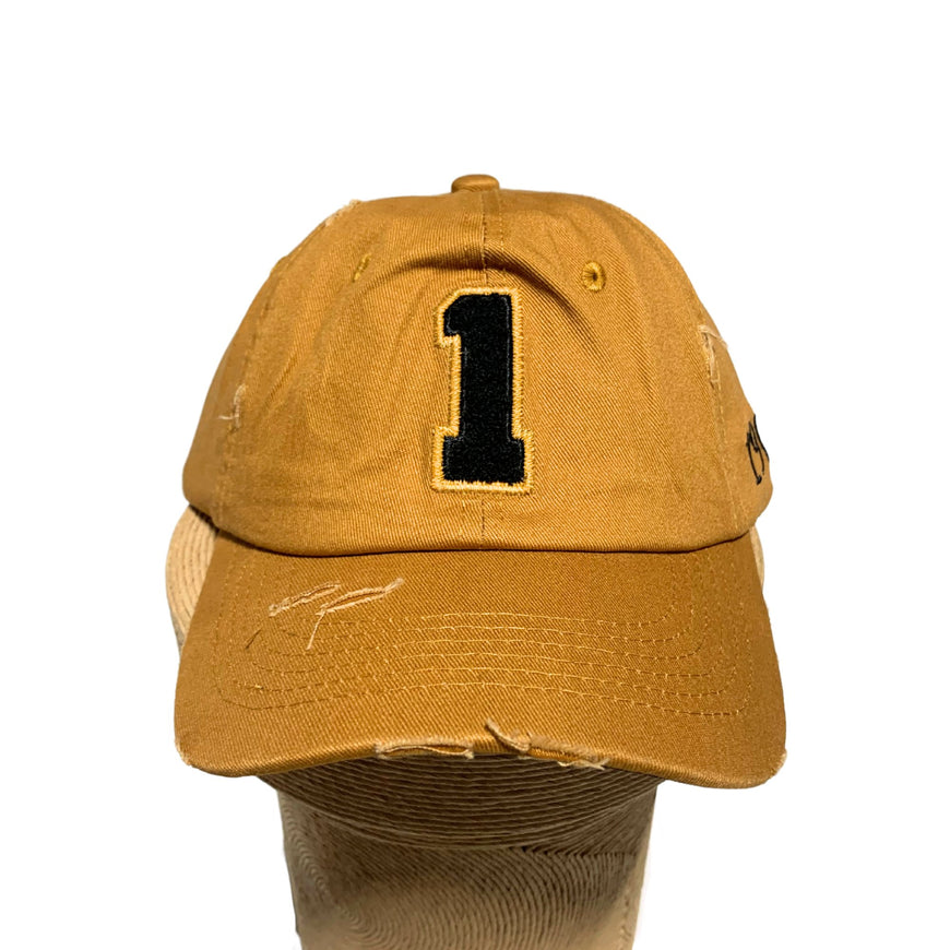 Alpha Phi Alpha Chenille Cap Gold Winters Industries by Fully Promoted Mesquite 