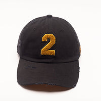 Alpha Phi Alpha Black Chenille Cap with Line Number
