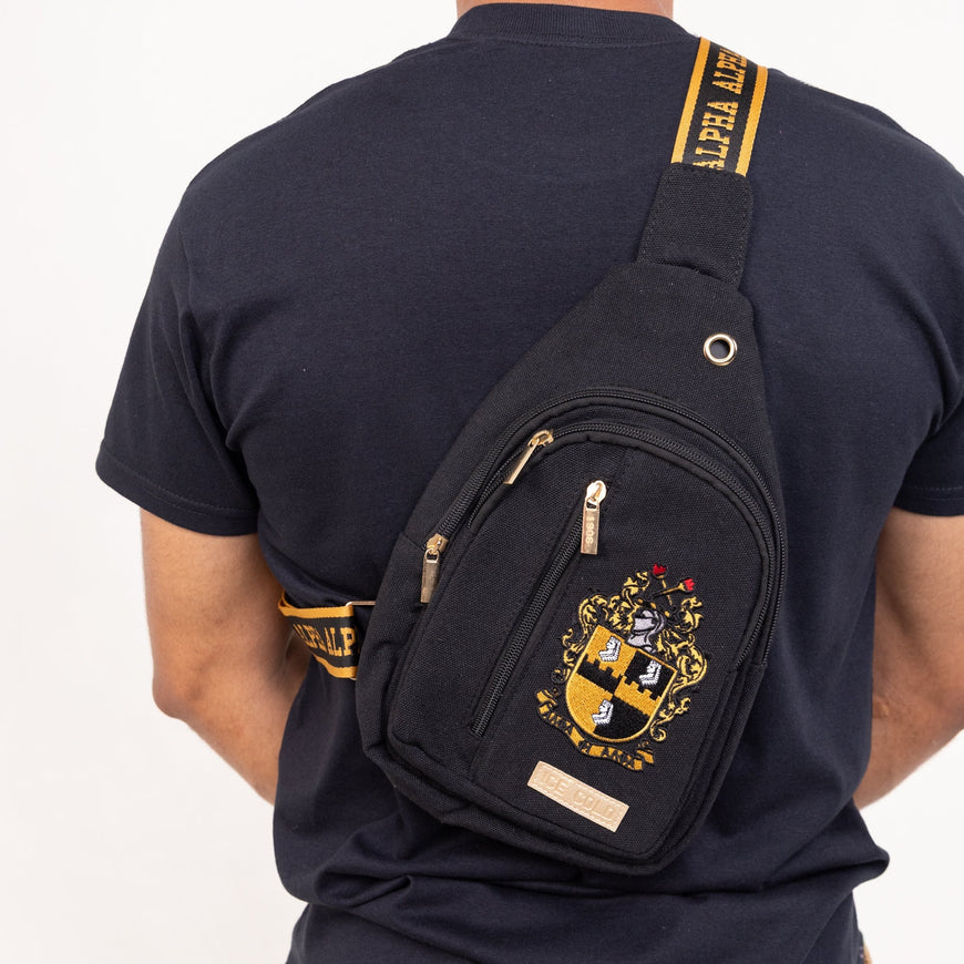 Alpha Phi Alpha Crossbody Bag Crossbody Bag Winters Industries by Fully Promoted Mesquite 