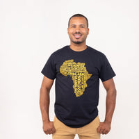 Alpha Phi Alpha HBCU "Fist / Africa" Collage Tee Winters Industries by Fully Promoted Mesquite 