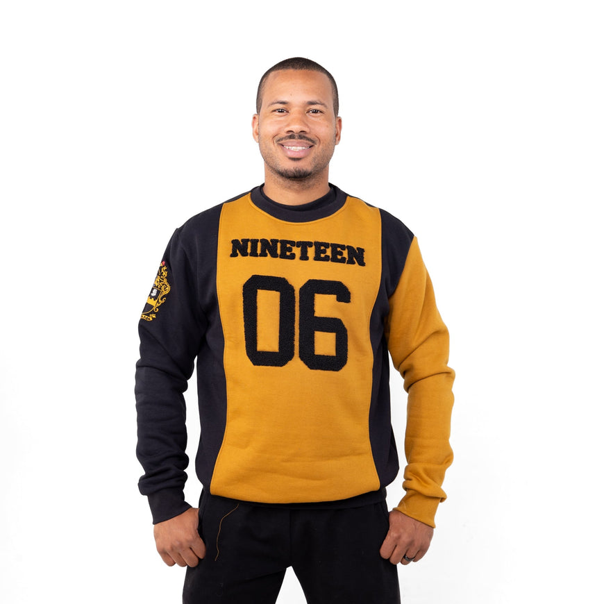 Alpha Phi Alpha Nineteen 06 Chenille and Embroidered Sweatshirt Winters Industries by Fully Promoted Mesquite 