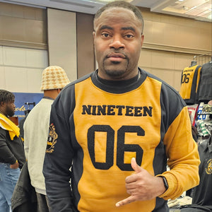 Alpha Phi Alpha Nineteen 06 Chenille and Embroidered Sweatshirt