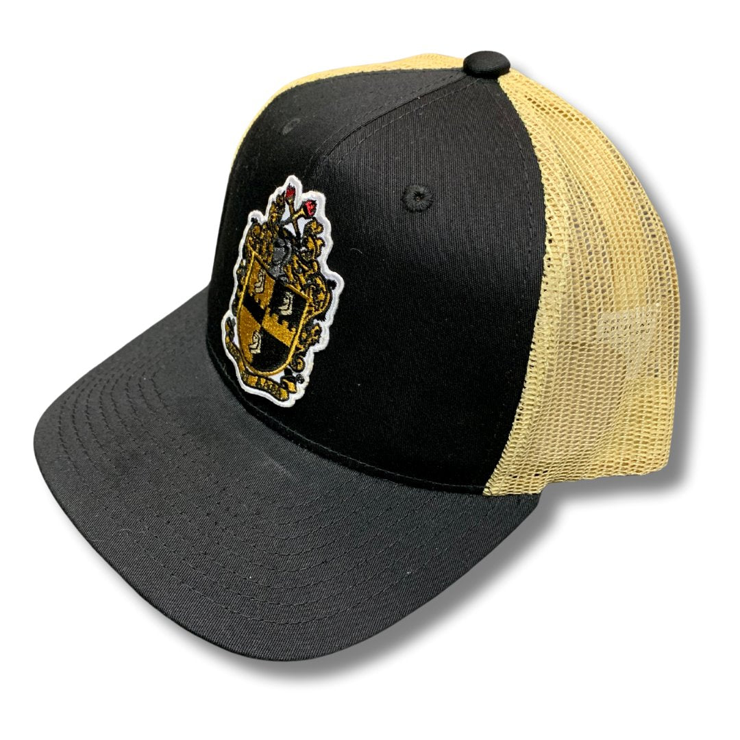 Alpha Phi Alpha Embroidered Bucket Hat Black With Greek Letters