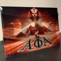 Alpha Phi Alpha Sphinx Art Plaque